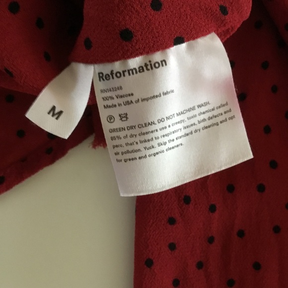 REFORMATION RUFFLE TOP - Picture 9 of 10